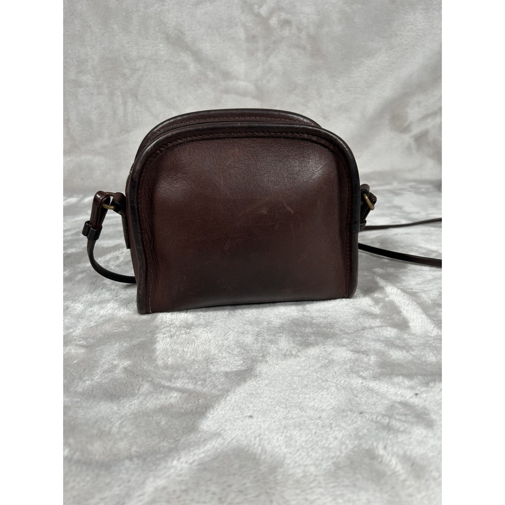 Vintage COACH Legacy Abbie Purse Handbag Brown Leather Crossbody Strap #9017 USA - Picture 6 of 13